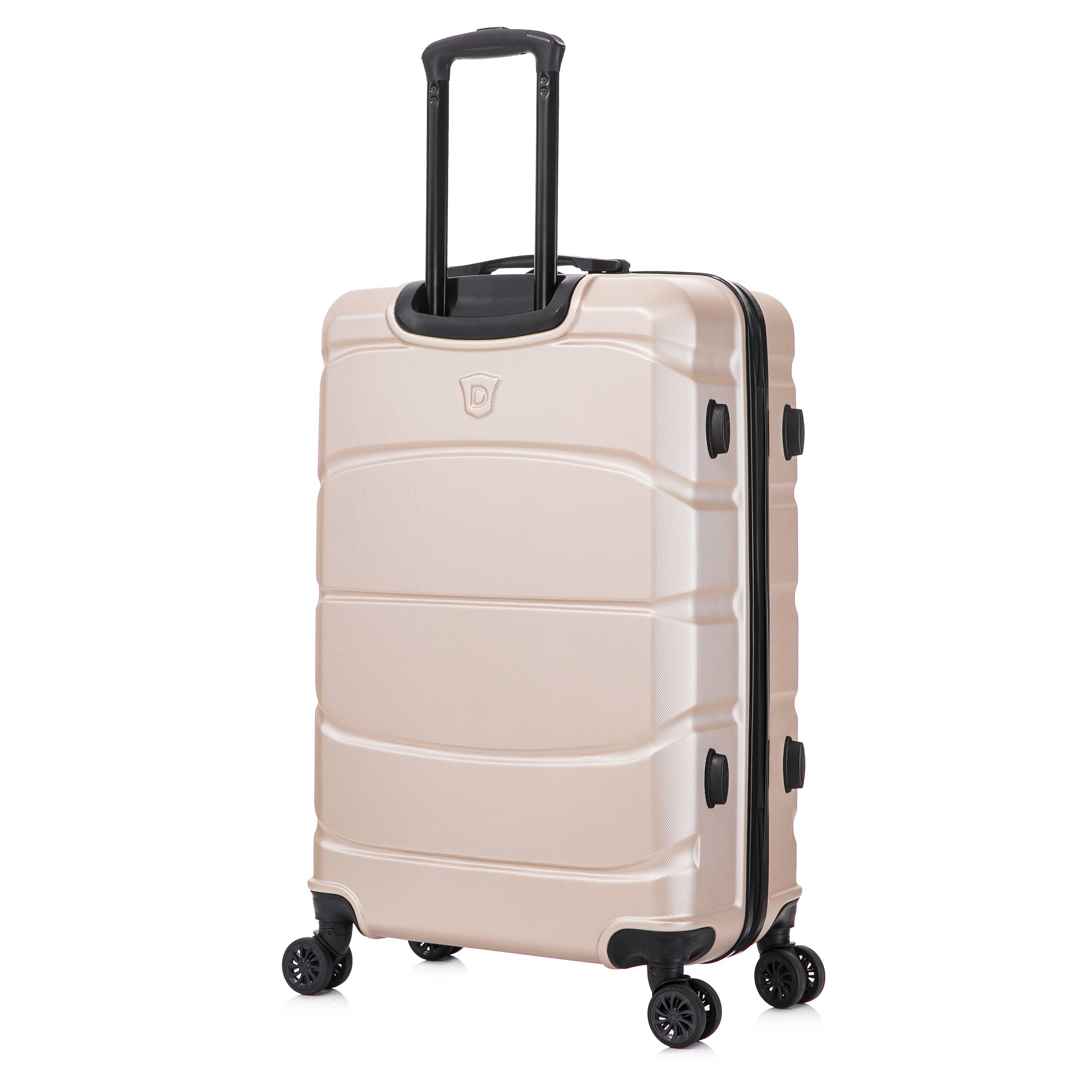 Alt View 3. DUKAP - Sense Lightweight Hardside Spinner Luggage 28" - CHAMPAGNE.