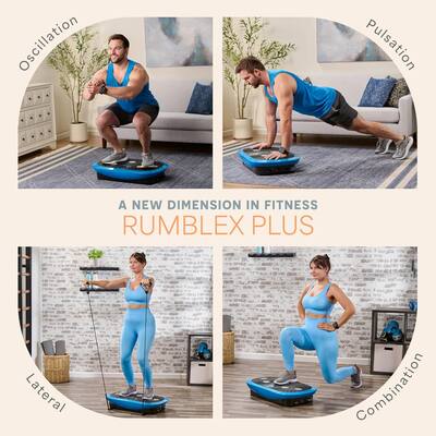 Lifepro Rumblex Plus 4D Vibration Plate with Resistance Bands Lifepro Rumblex Plus 4D Vibration Plate with Resistance Bands