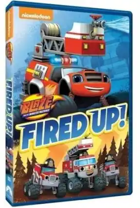 Front. Blaze and the Monster Machines: Fired Up - DVD.