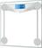 Front. Luckbyte - Digital Bathroom Scale, 400Lb Capacity, High Precision, Tempered Glass, Large Backlit LCD Display - Clear.
