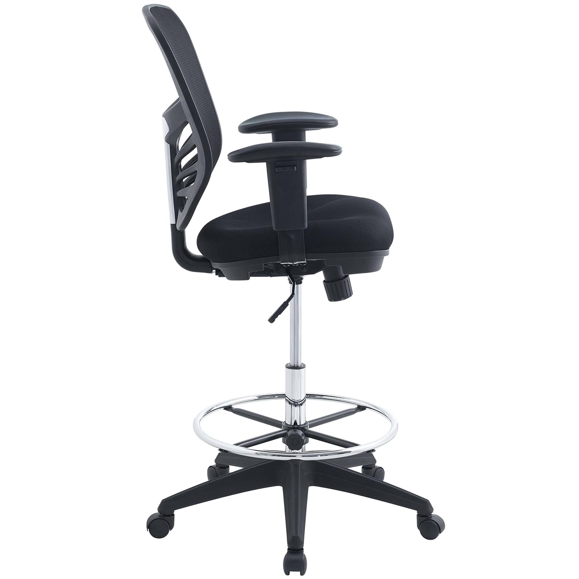 Alt View 1. Modway - Articulate Drafting Chair by Modway - Black.