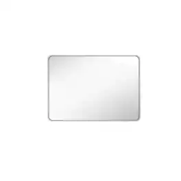Boyel Living - 28 in W x 20 in L White Rectangular Aluminum Framed Wall Bathroom Vanity Mirror