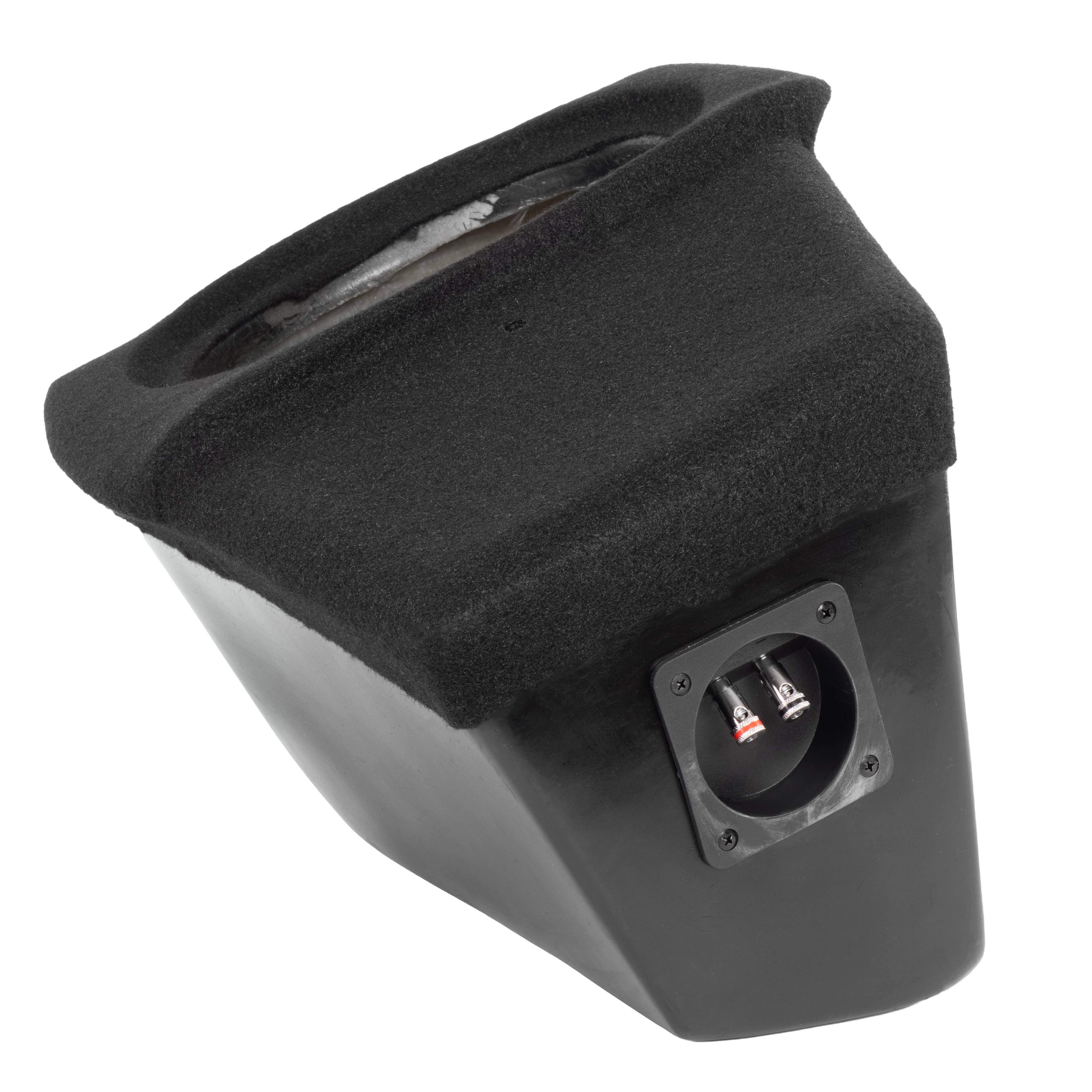 Alt View 1. NVX - UBETSLAYG1D BOOST Box (Driver's Side) Custom Fit 10in Empty Sealed Sub Enclosure for select 2020-2023 Tesla Model Y.
