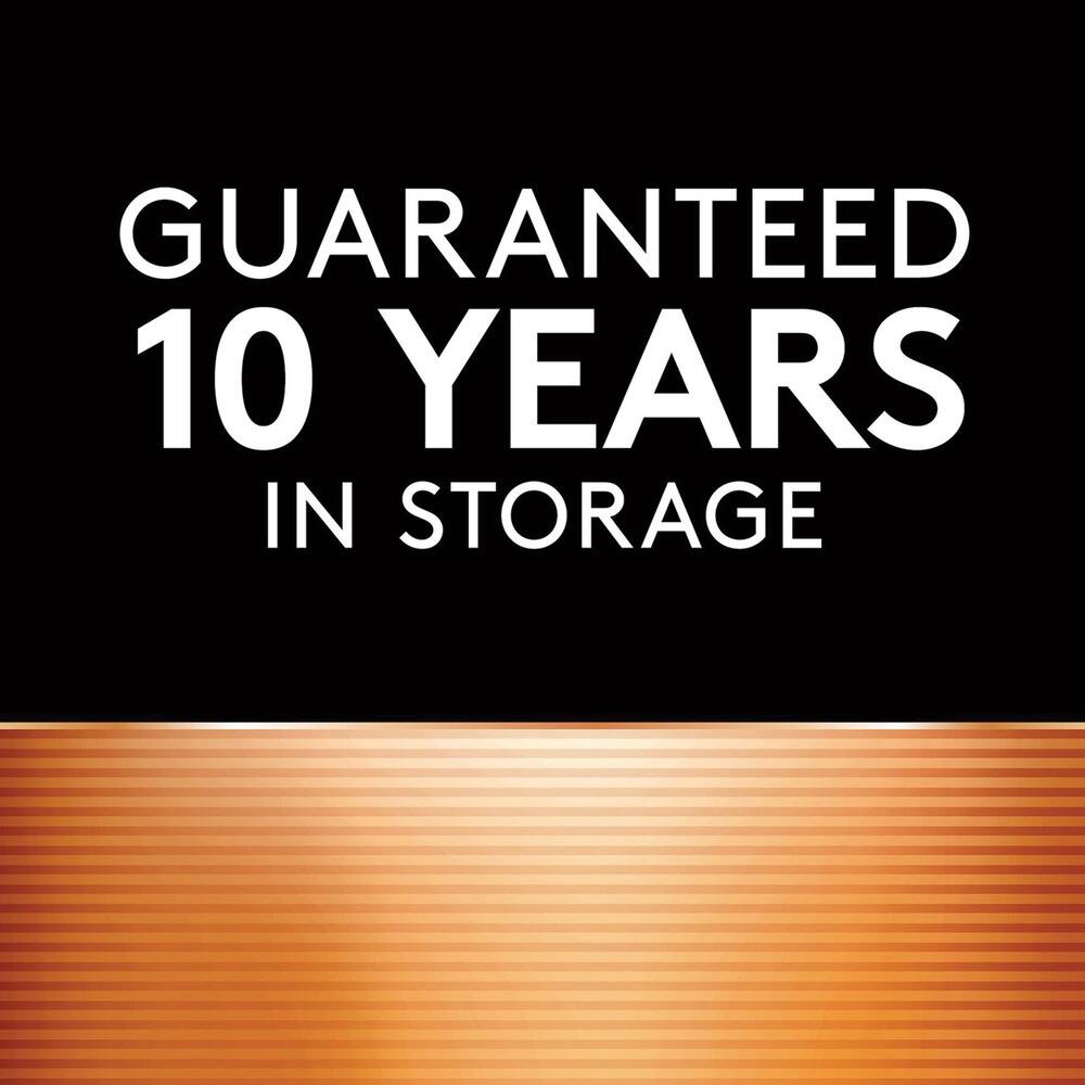 GUARANTEED  
10 YEARS  
IN STORAGE