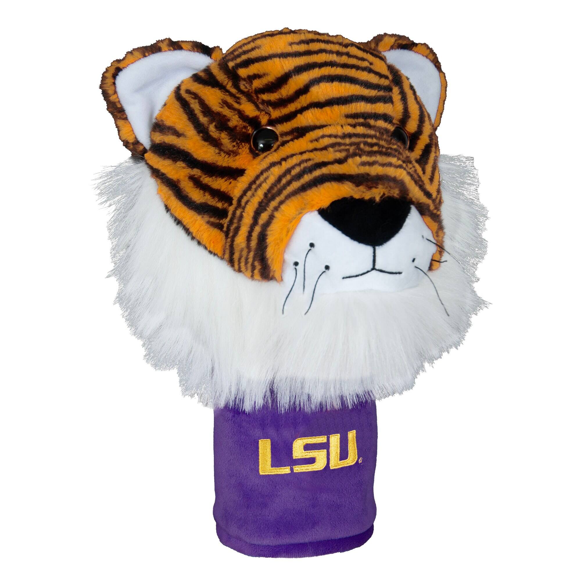 Front. WinCraft - LSU Tigers Mascot Headcover - Multicolor.