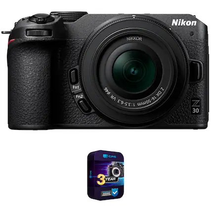 Nikon NIKKOR Z DX VR 1:3.5-6.3 16-50mm
Fn1 Fn2
30
CPS 3 YEAR EXTENDED PROTECTION