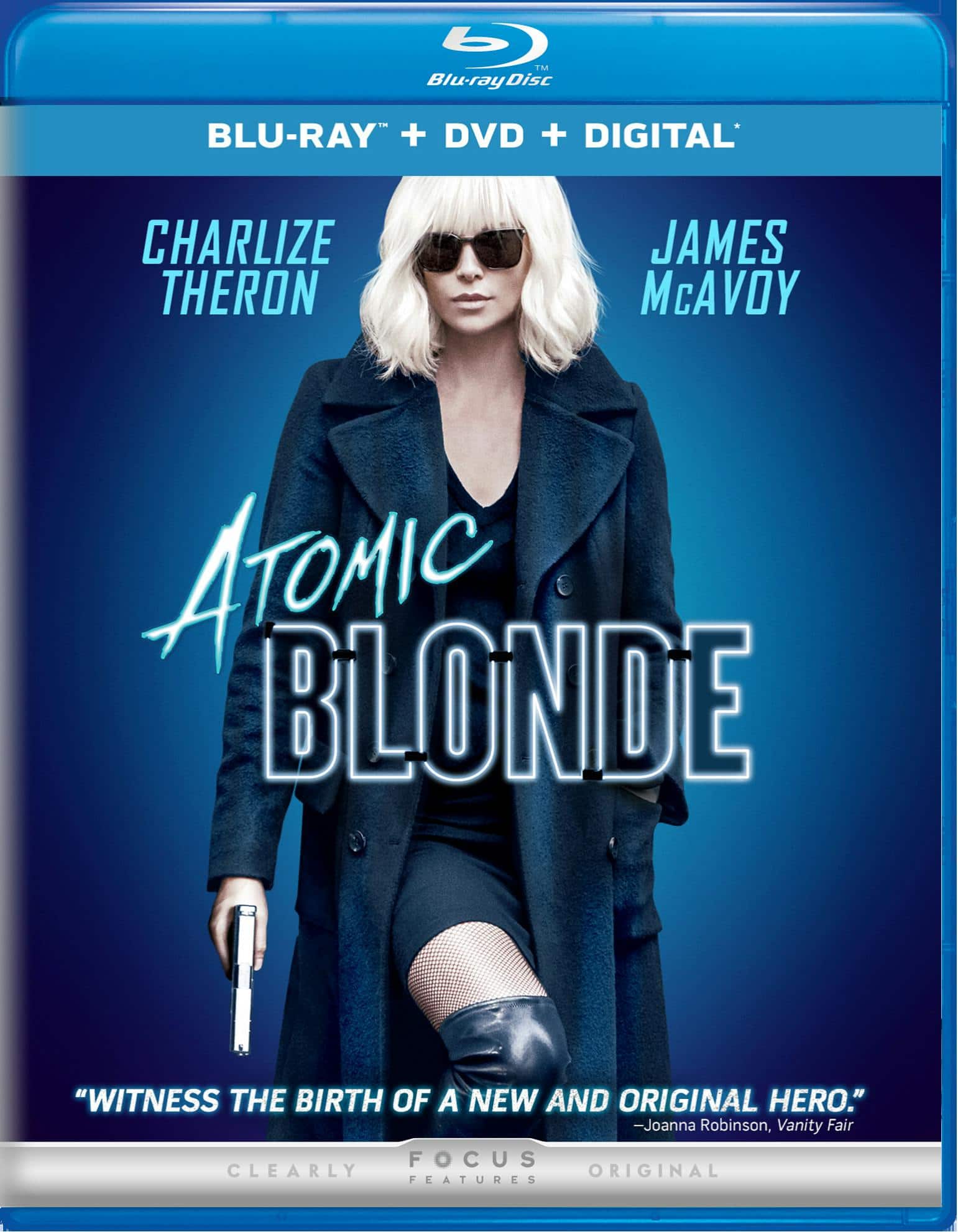 Atomic Blonde (DVD + Digital) [Blu-ray]