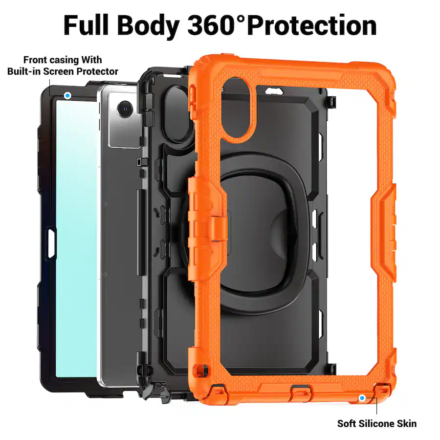 Rotatable Monitor 24 Inch UUCOVER Rugged Case with Shoulder Strap for Lenovo Idea Tab 11 inch ...