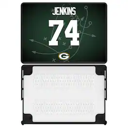 Keyscaper - Elgton Jenkins Green Bay Packers MacBook Case - Pro 14 in - Multicolor