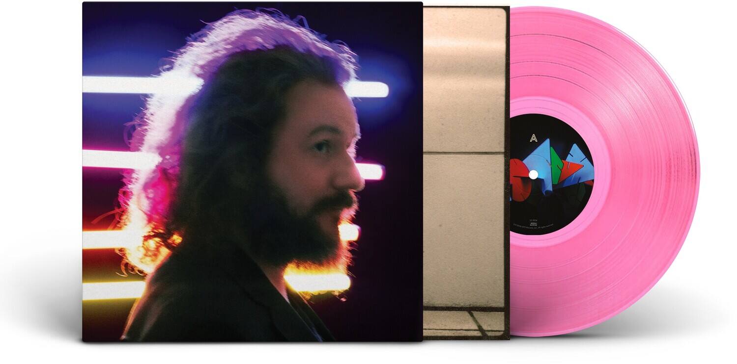 Front. Jim James - Wowed Out - Clear Pink   - VINYL LP.