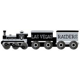 Fan Creations - Las Vegas Raiders 6'' x 24'' Train Cutout Sign - Multicolor
