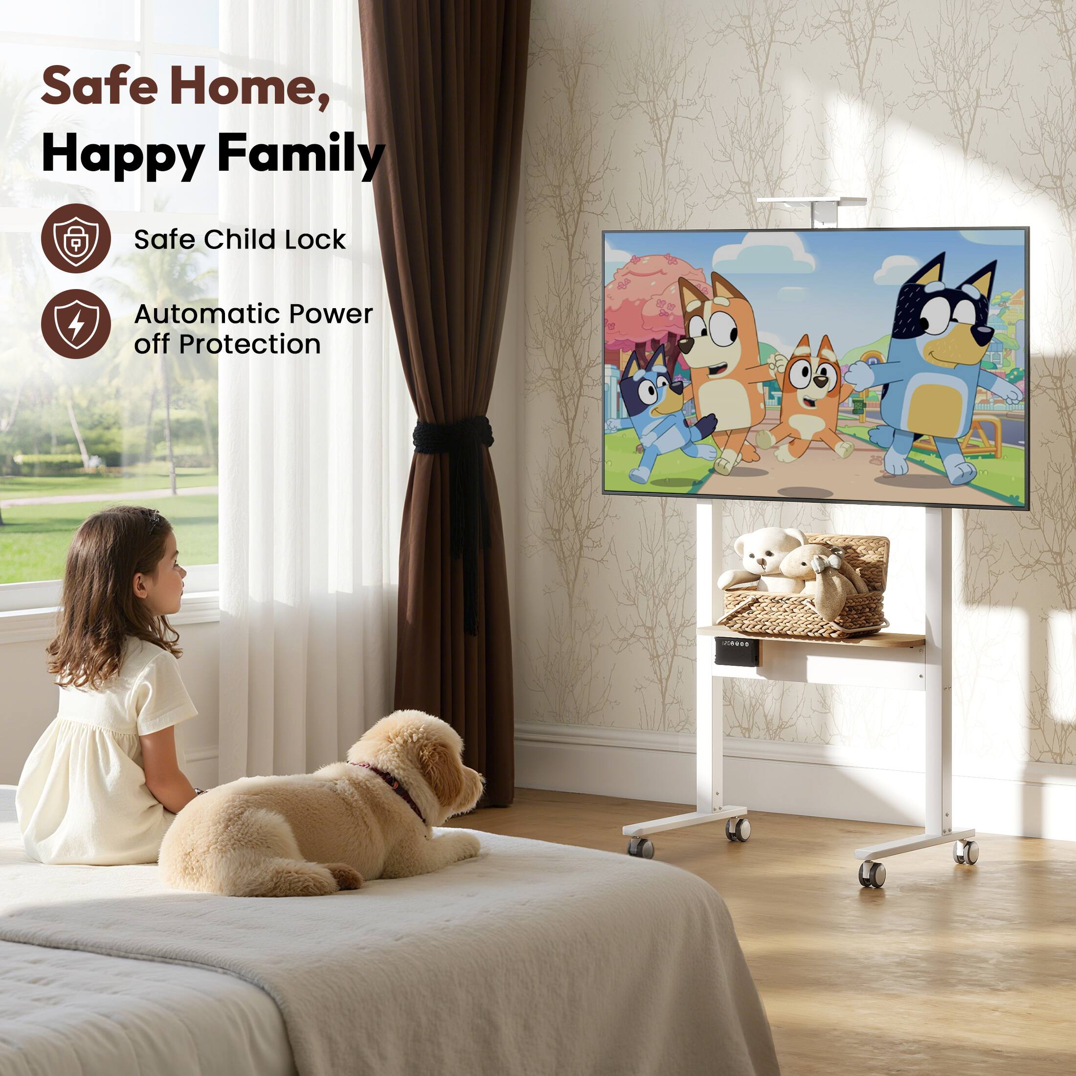 Safe Home, Happy Family

- Safe Child Lock
- Automatic Power off Protection