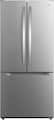Frigidaire - 30 in. Wide 19 Cu. Ft. Standard-Depth Garage Ready French Door Refrigerator - Stainless Steel