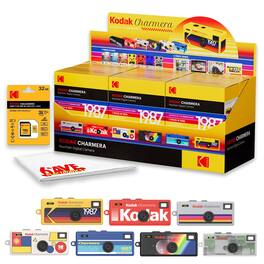 Bundle - Kodak - Charmera Keychain Digital Camera 6-Pack, Blind Box Mini Camera + More