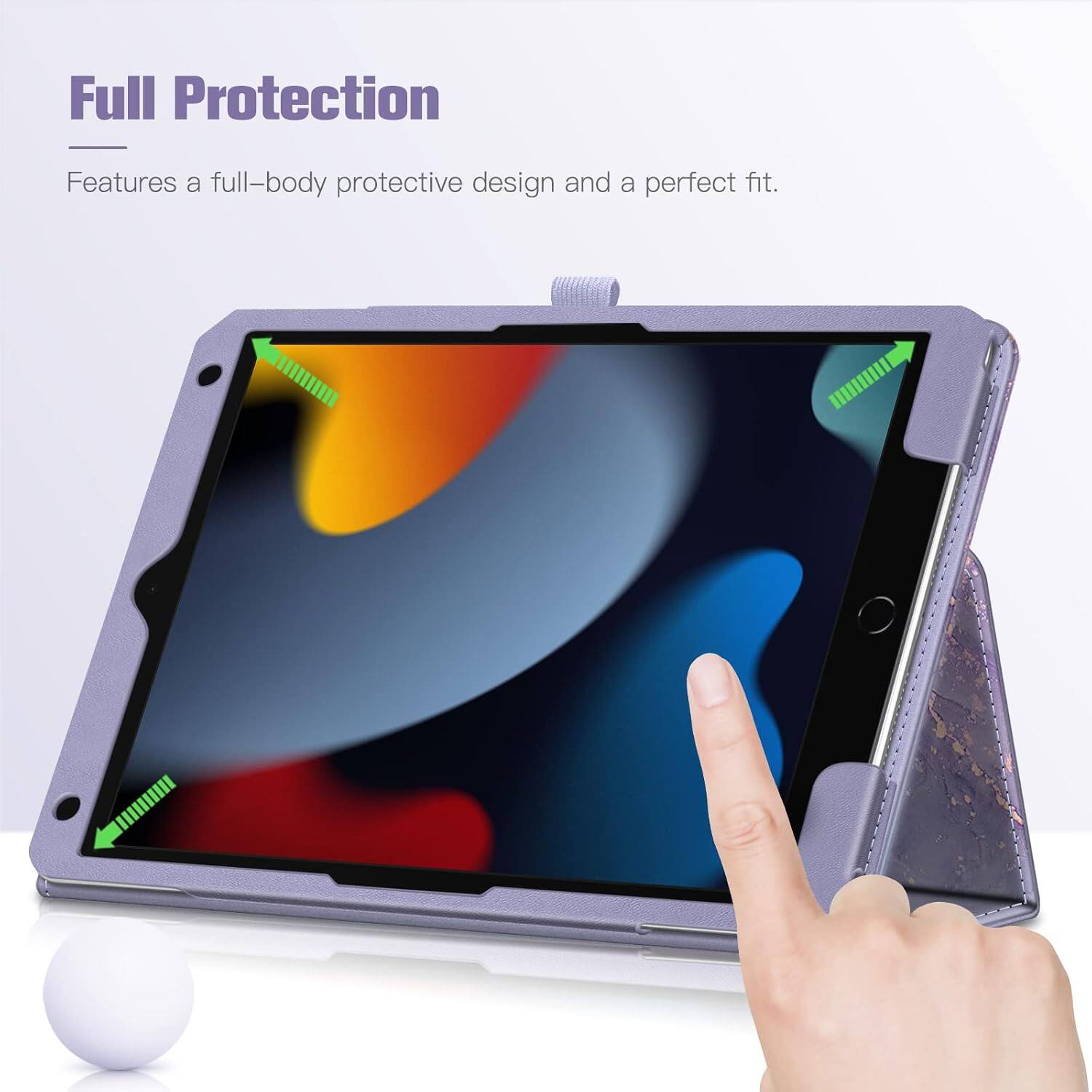 Full Protection  
Features a full-body protective design and a perfect fit.