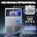 Auto-Cleaning & LED Digital Display
360° AUTO CLEANING
Long press the "clean" button to enter or exit the self-cleaning mode.
Short press the "clean" button to turn the blue light on or off.