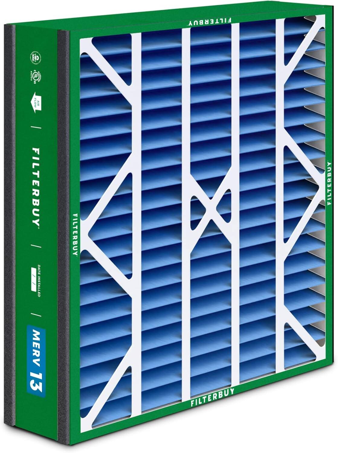 FILTERBUY  
FILTERBUY  
DATE INSTALLED  
FILTERBUY  
MERV 13  
FILTERBUY