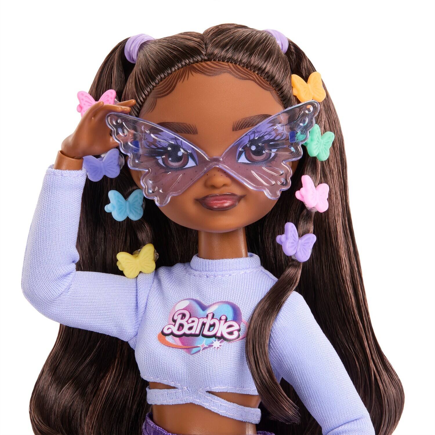 Alt View 1. Mattel - Barbie Dream Besties Weekend Getaway Brooklyn Fashion Doll & Accessories   - COLLECTIBLES - Multicolor.