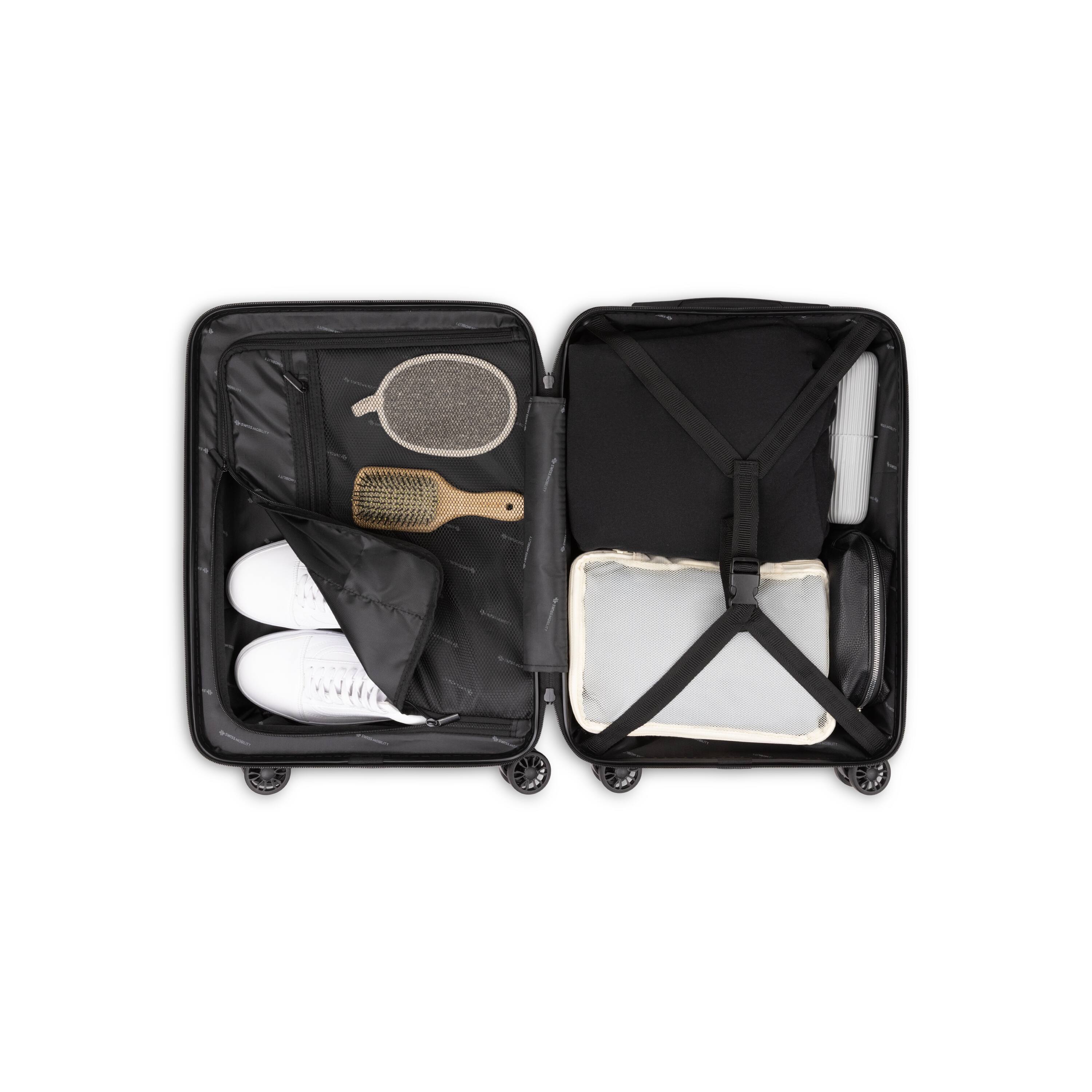Alt View 1. Swiss Mobility - Swiss Mobility YVR 3 piece Hardside Luggage set - LGREY.