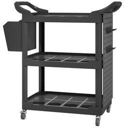 Homcom - Rolling Tool Cart - Black