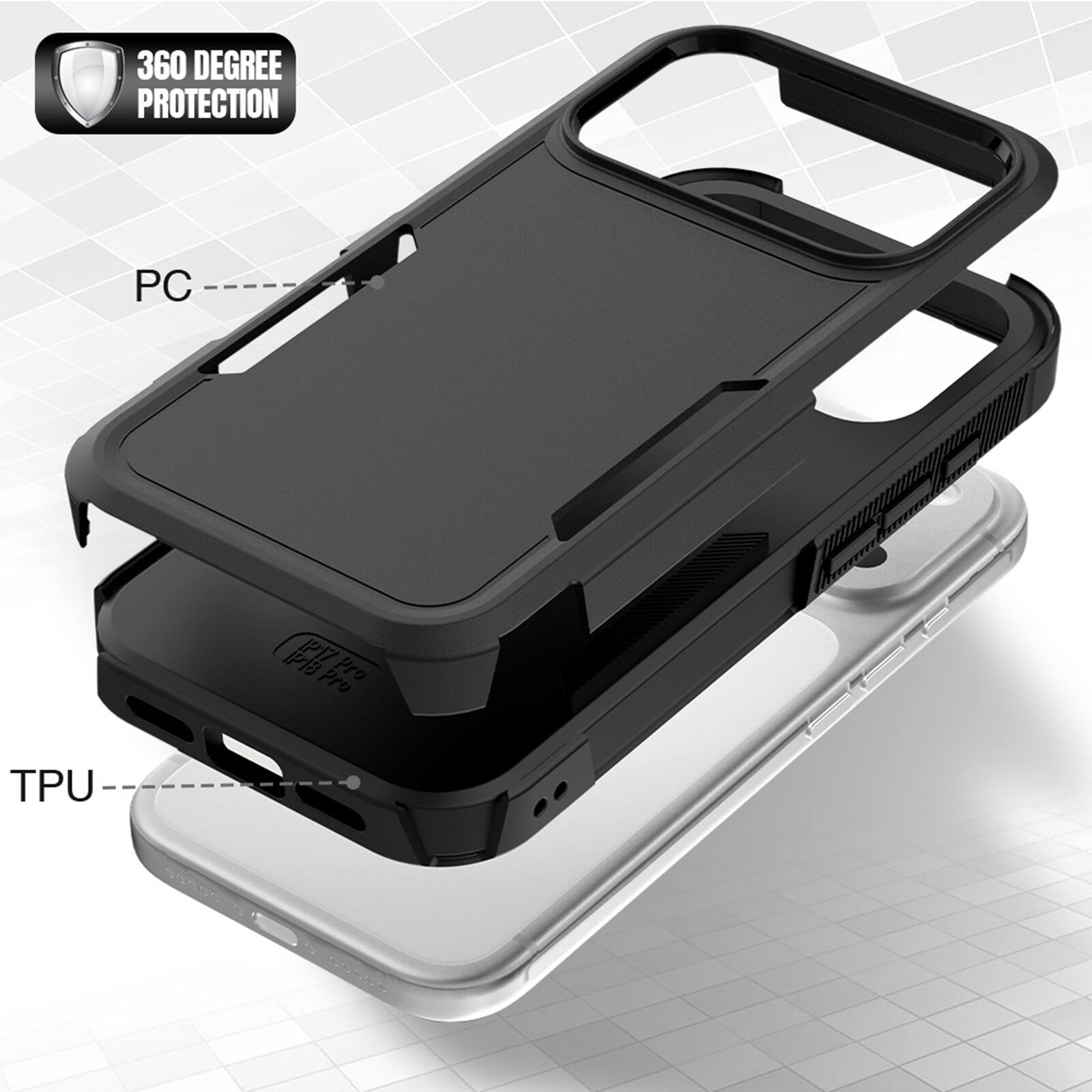 360 DEGREE PROTECTION

PC

PB P17 Pro Pro

TPU