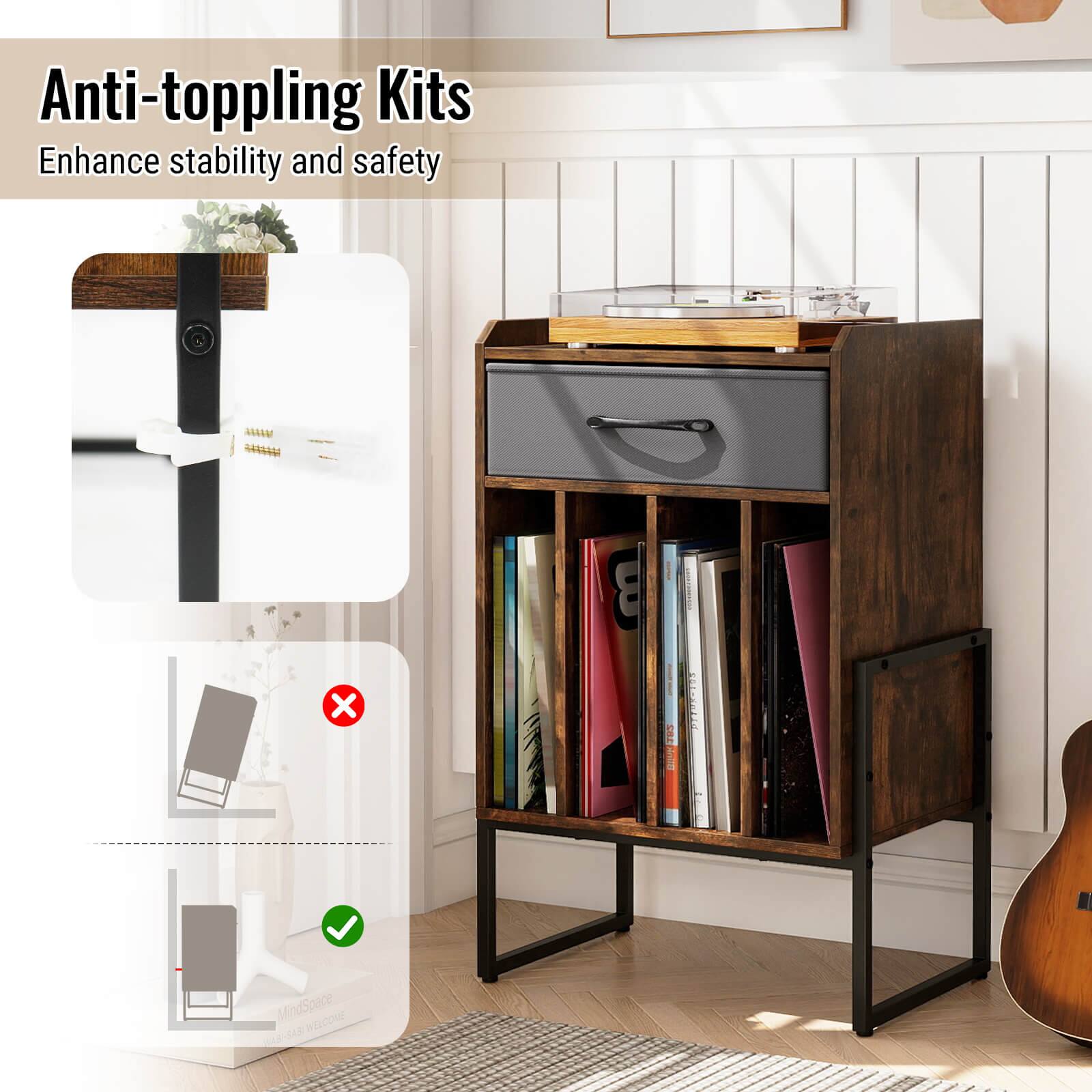 Anti-toppling Kits  
Enhance stability and safety