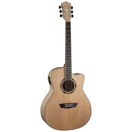 Washburn - Apprentice 5 Series AG40CEK Grand Auditorium AE Guitar, Natural