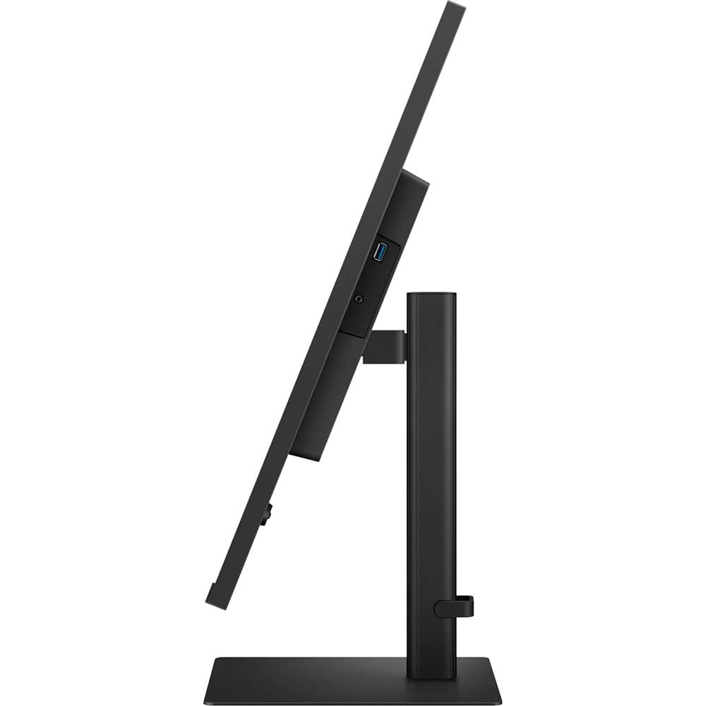 Alt View 5. Samsung - 37" 4K UHD 2160p HDR10 Monitor LS37D700EANXZA - Black.