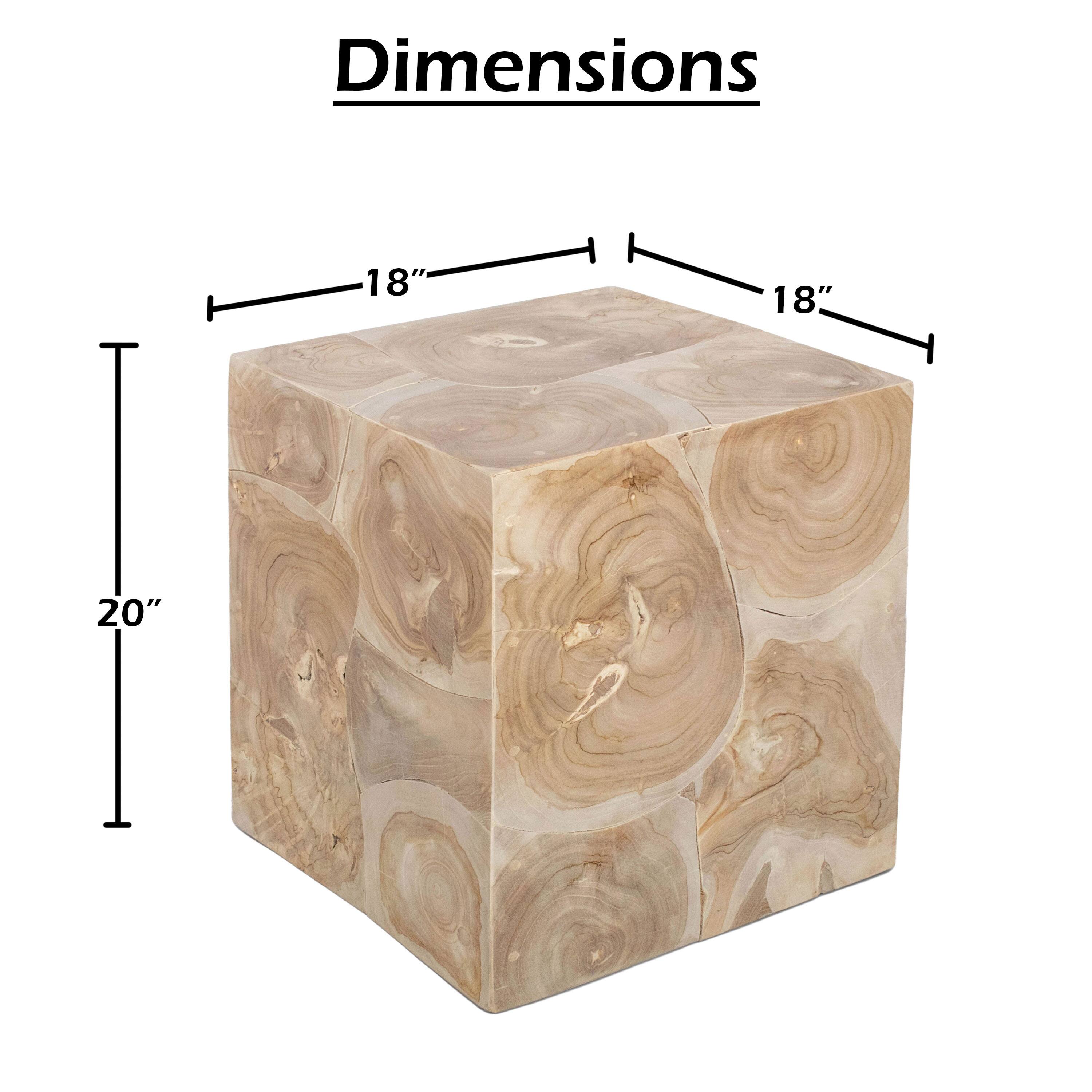 Dimensions: 18" x 18" x 20"