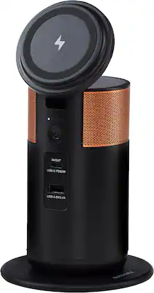 Duracell - M100 Portable Charging Hub, 92W Laptop & Tablet Charger, Wireless Phone/Earbud Charging, USB-C & USB-A Dock