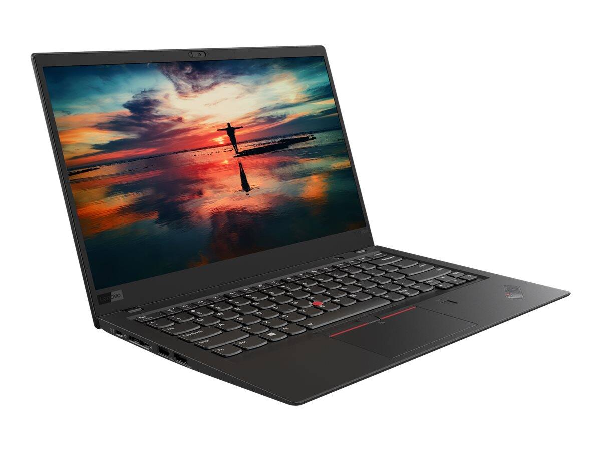 Alt View 1. Lenovo - ThinkPad X1 Carbon G6 14" FHD Touch Intel Core i7-8650U 1.9 GHz up to 4.2 GHz 16GB 256GB SSD Windows 11 Pro Laptop - Black.