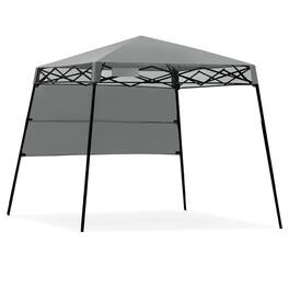 Kadyn - 7 x 7 Feet Sland Adjustable Portable Canopy Tent with Backpack-Gray, Outdoor Gazebo Wedding Party Tent Canopy Tent