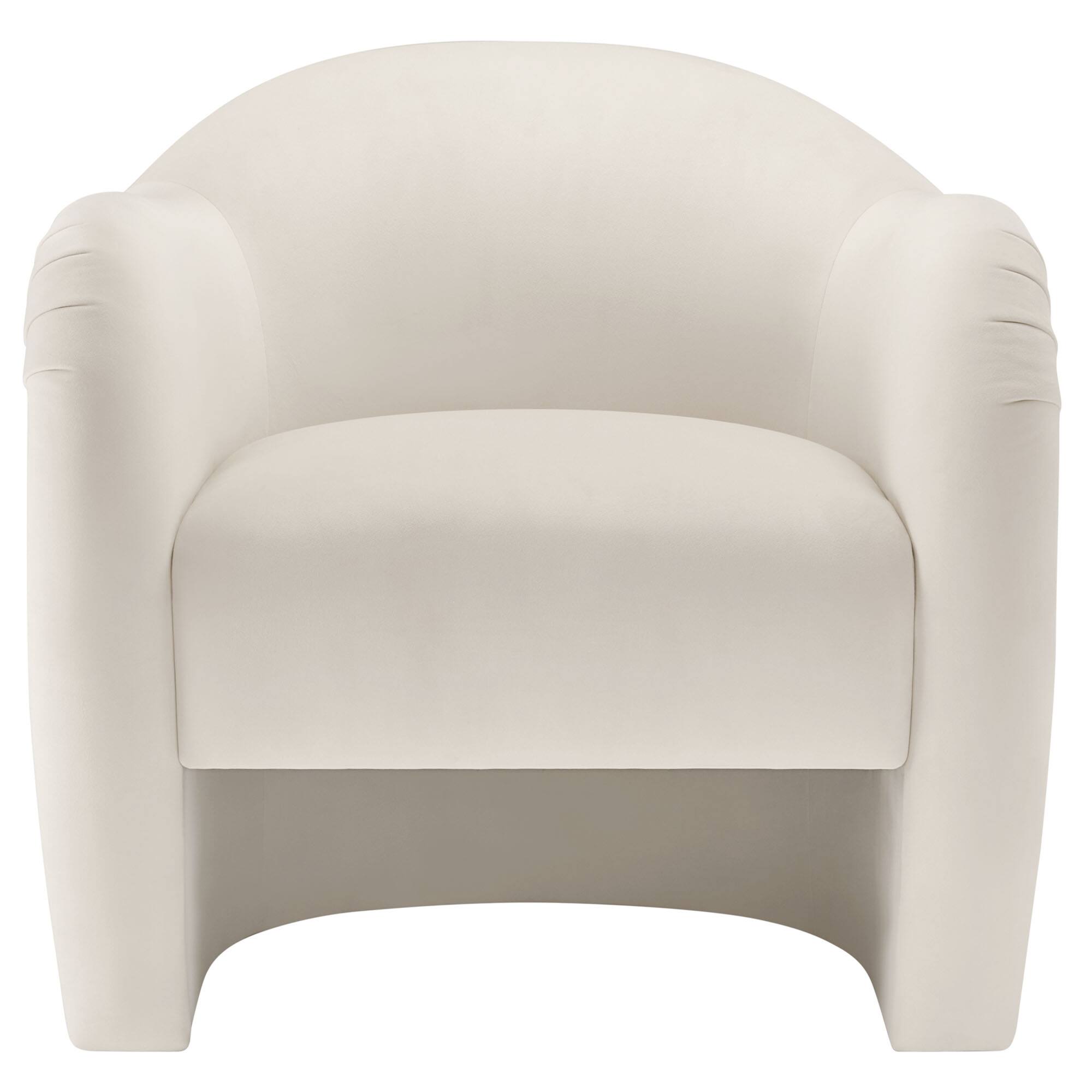 Alt View 4. Modway - Compose Performance Velvet Accent Chair by Modway - Alabaster.