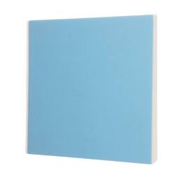 Unique Bargains - 6.9x6.9 Inch Hardcover Pocket Watercolor Sketchbook, 50/100pg 230GSM Blank Travel Journal for Drawing & Painting - Blue