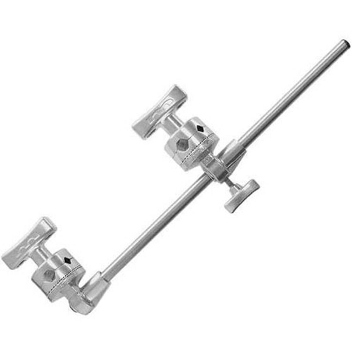 Alt View 1. Matthews - Matthews Hollywood Pro 20" Low Profile C-Stand with Arm  Grip Head, Chrome.