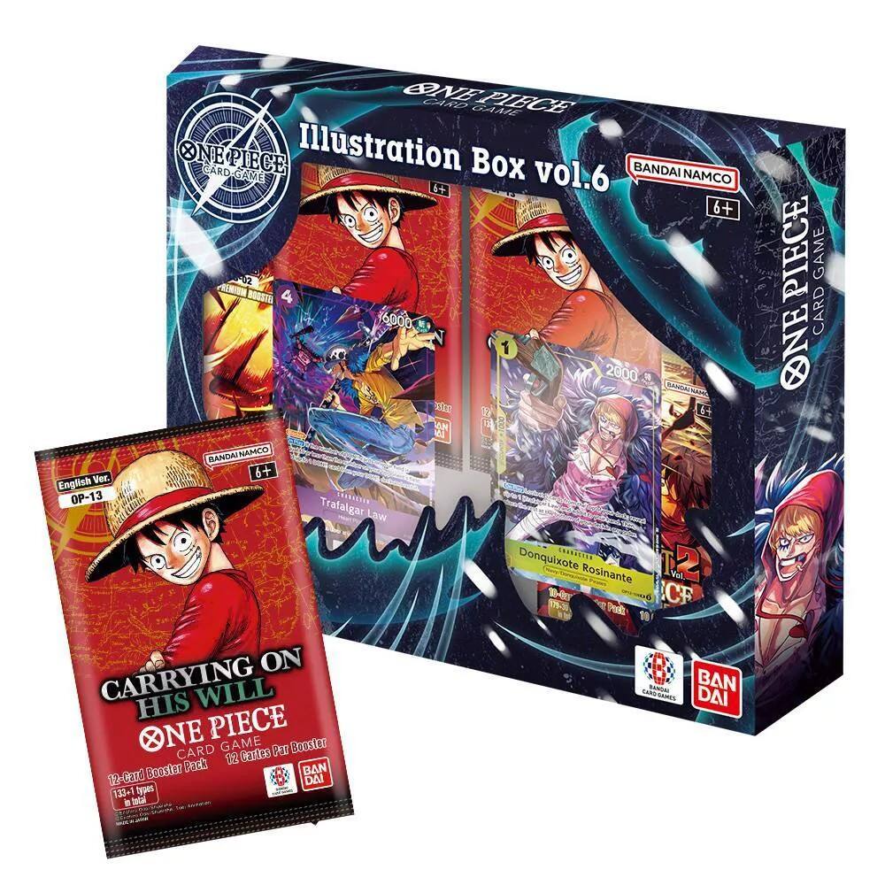 Bandai One Piece TCG: Illustration Box Vol. 6 (IB 06) 4 Packs