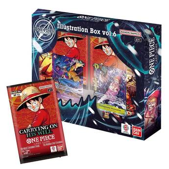 one piece booster box 06 alongside captivating FILM theme cards sporting vibrant new colors One Piece Flanked by Legends