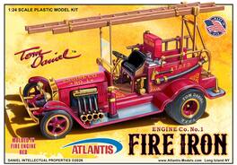 PopMarket - Tom Daniel - Fire Iron Old Time Fire Engine Show Rod 1:24 Scale Model Kit - COLLECTIBLES - Multicolor