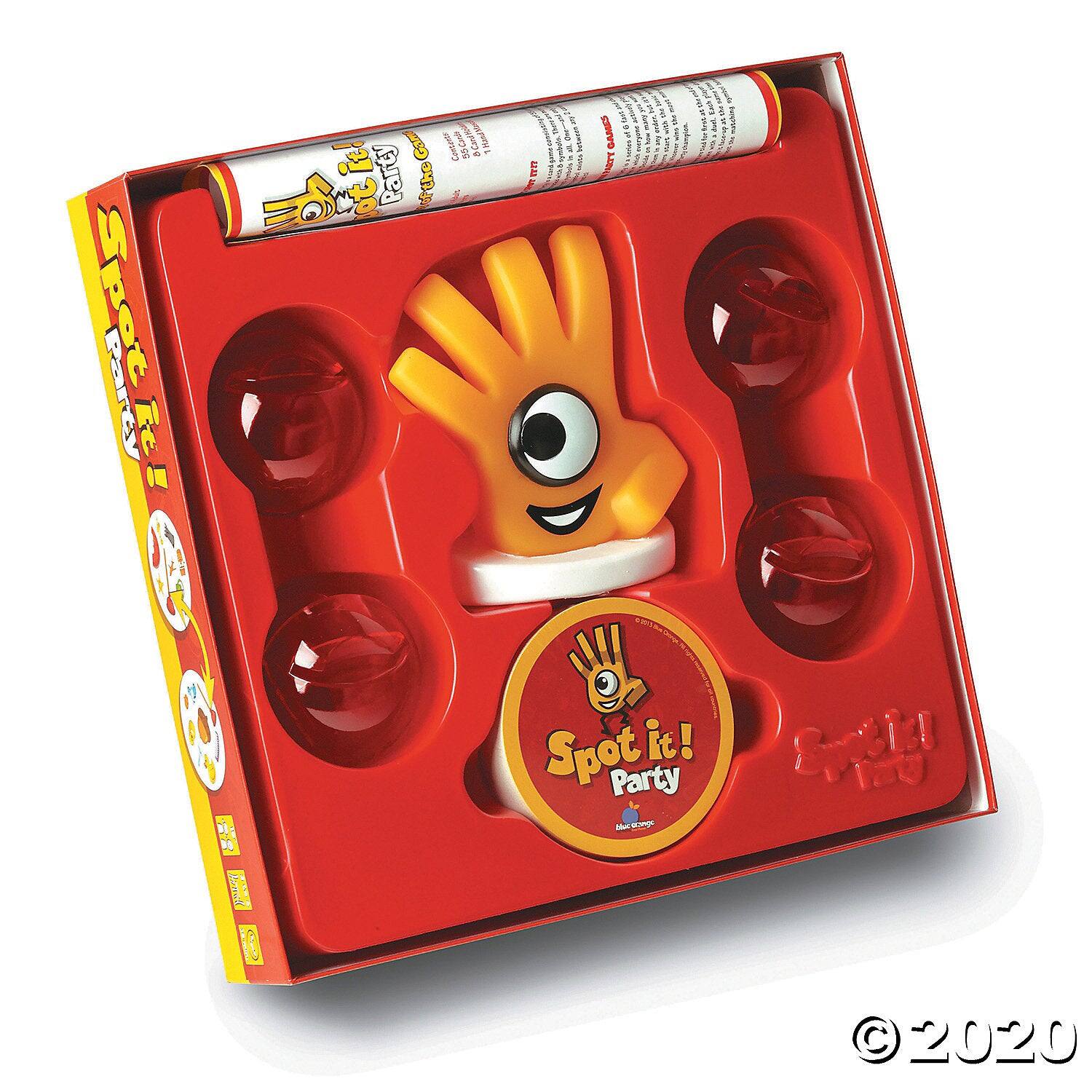 Spot it! Party  
Gam Cortet 50-C  
ah 05 TRautte - 1  
it! Party S 20  
I E F i 5 - f d COTEN . i T E E - I I f SAMES wits I 10 I J a 1 5 5 Fi & aun 7 : JR | COO  
Spot it! Party lb Sp B3ig LO 2020