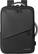 Front. SaharaCase - Water Resistant Backpack with USB Charging port for and fits up to 17.3" laptop - Black.