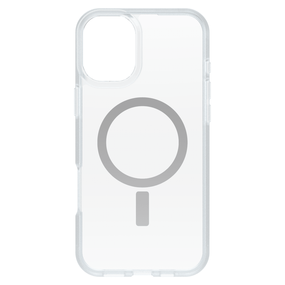 Alt View 1. OtterBox - React MagSafe Case for Apple iPhone 16 Plus - Clear.