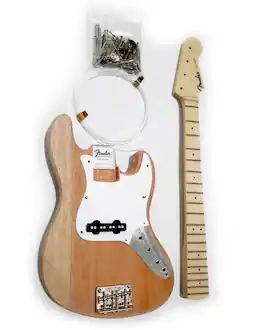 Axe Heaven - Fender Jazz Bass Build Your Own Model Kit Mini Bass Guitar Replica Collectible - Collectibles - Multicolor