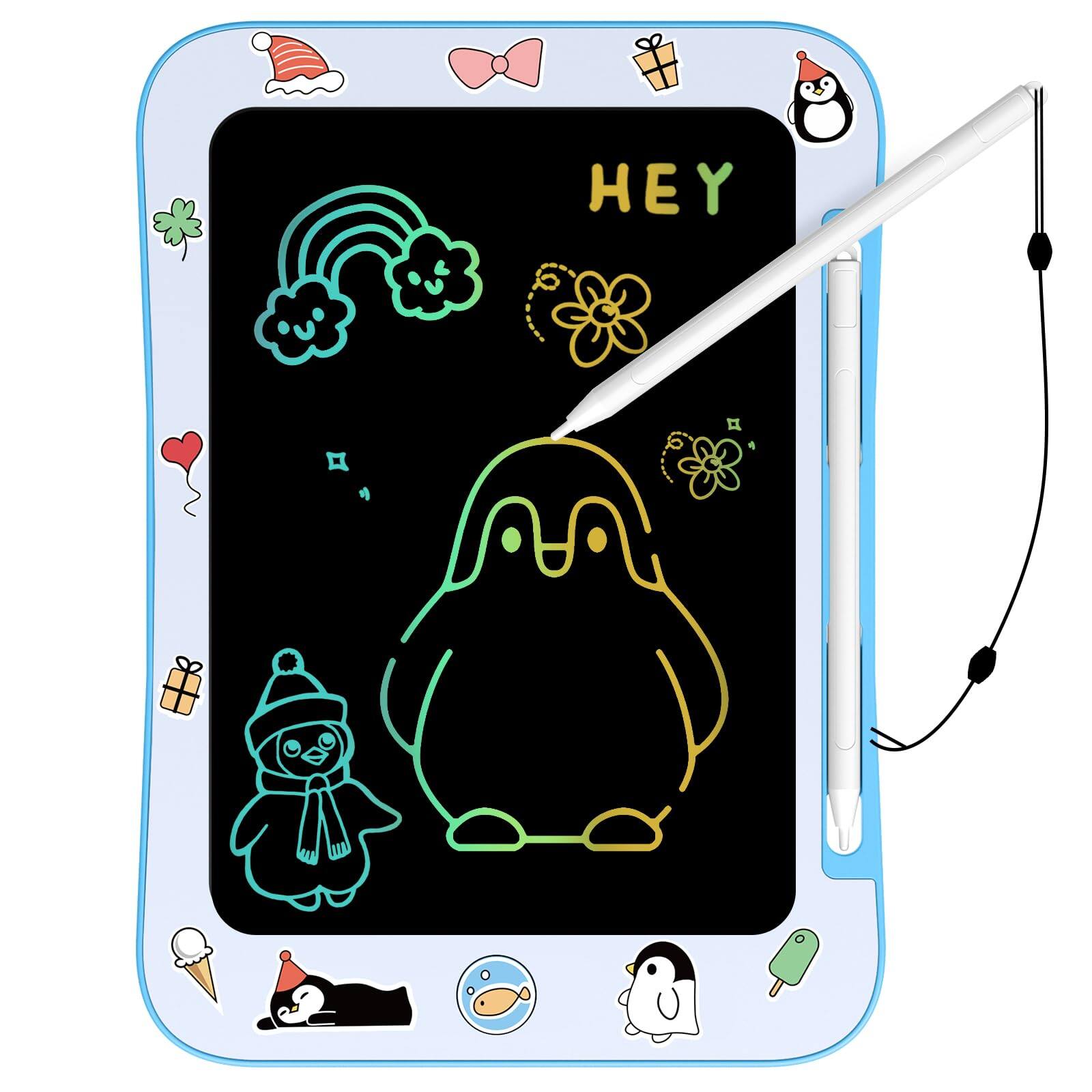 EZTW1 Lcd Writing Tablet For Colorful Screen Drawing Board 3 7 Year Old ...