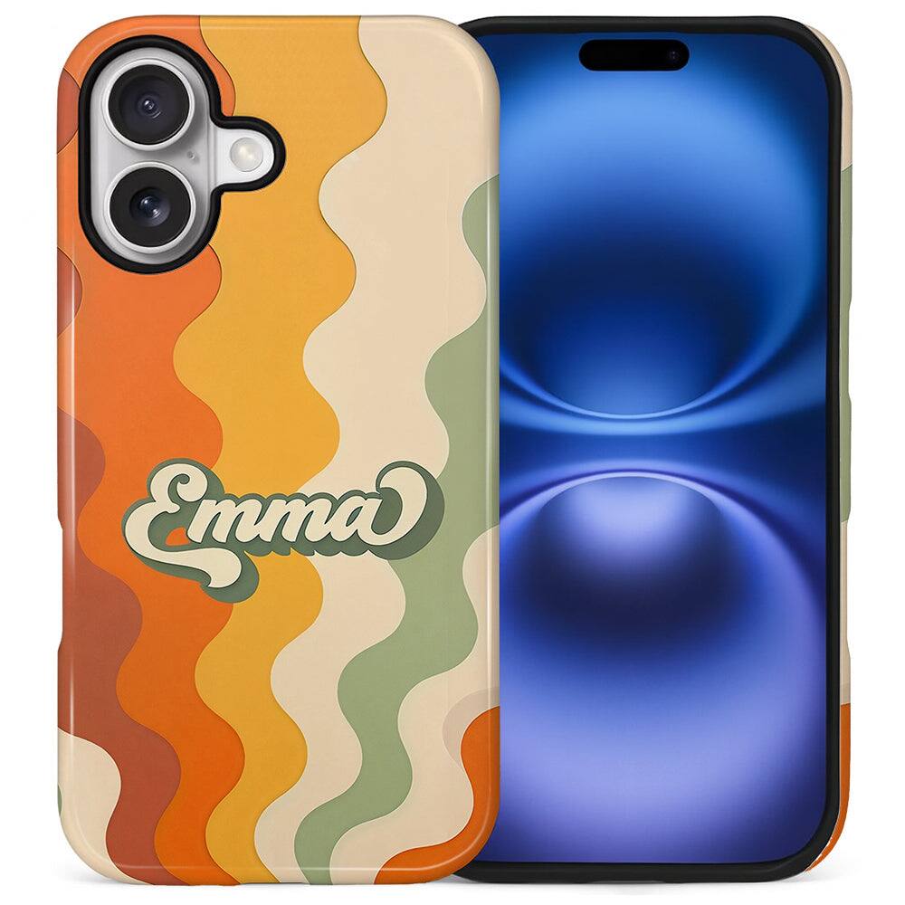 Retro Name Wave for iPhone 17