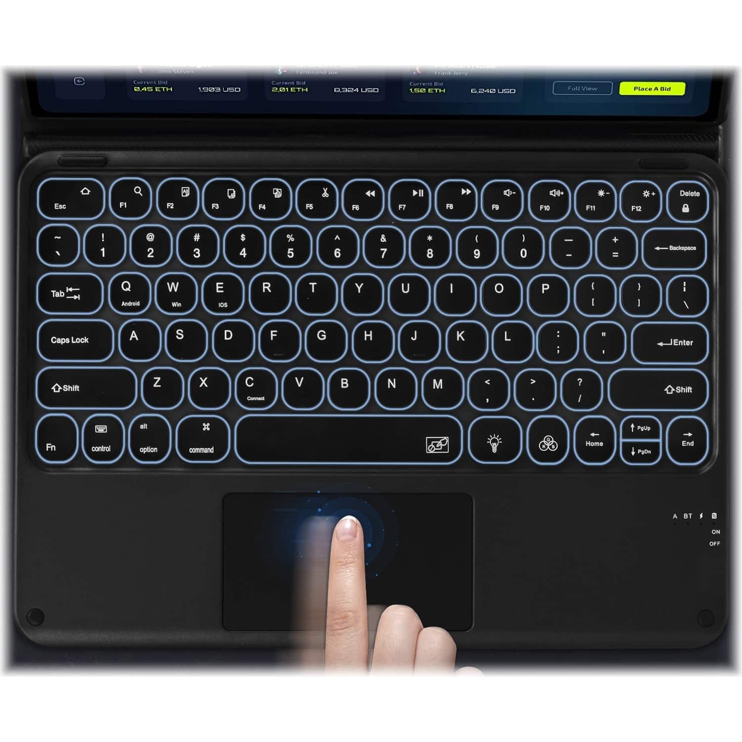 SaharaCase Keyboard Case for Samsung Galaxy Tab S8 Ultra Black TB00230 -  Best Buy