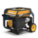 Alt View 10. Firman - T08072 Electric Start 120/240V RV Ready 10000-Watt Tri Fuel (Gasoline/Propane/Natural Gas) Portable Generator - Blue, Black, Gold.