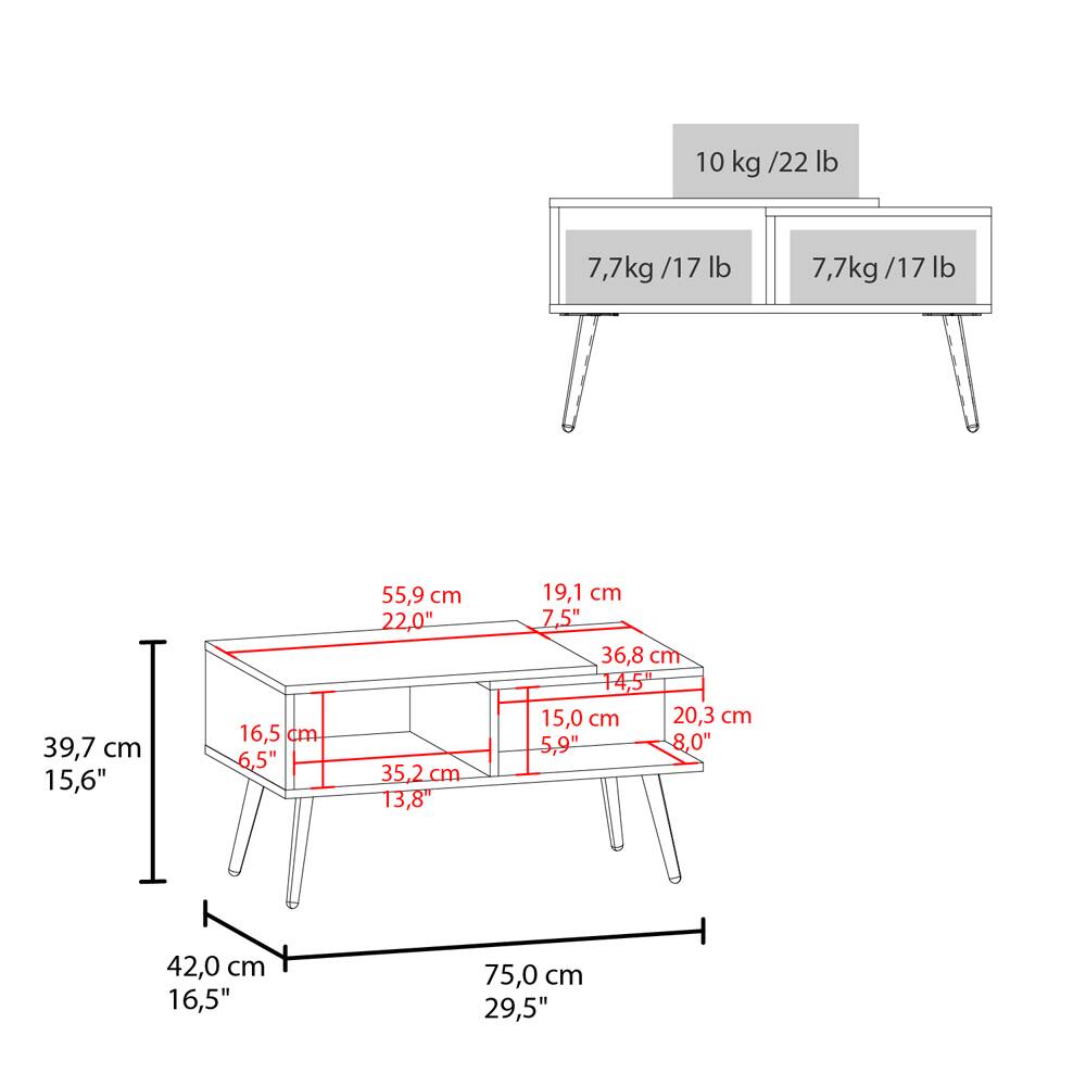 10 kg / 22 lb  
7,7 kg / 17 lb  
7,7 kg / 17 lb  

39,7 cm / 15,6"  
42,0 cm / 16,5"  
75,0 cm / 29,5"  

55,9 cm / 22,0"  
36,8 cm / 14,5"  
19,1 cm / 7,5"  
15,0 cm / 5,9"  
20,3 cm / 8,0"  

16,5 cm / 6,5"  
35,2 cm / 13,8"