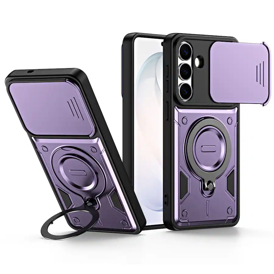 Dteck For Samsung Galaxy A17 5G Shockproof Ring Kickstand Drop ...