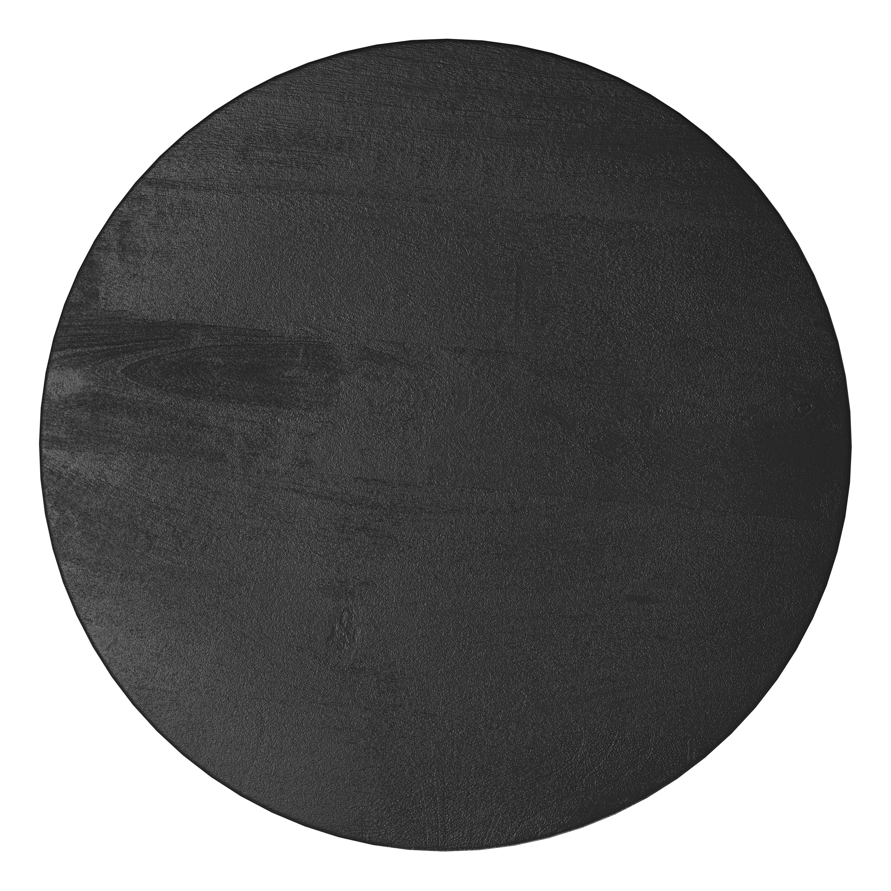 Alt View 2. Simpli Home - Boyd 16 inch Wide Solid Mango Contemporary Tall Accent Table in Black, Assembled - Black.