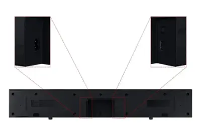 Samsung HW-C400/ZA 2.0 Channel C-Series Soundbar with Built-in Woofer Black HW-C400 - Best Buy
